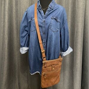 Roots | Leather Crossbody Bag | Women’s Purse
